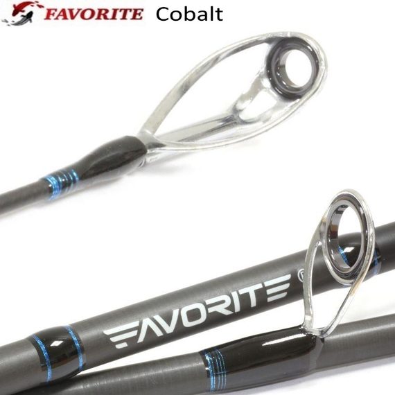 Спінінг Favorite Cobalt 802ML / 2.40m / 5-18g / Mod.Fast, Модель: 2.40m 5-18g, фото , изображение 3