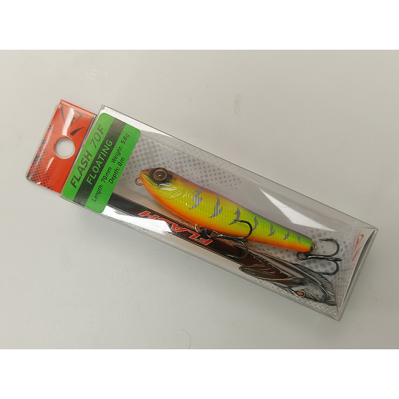 Воблер Select Flash 70F 5.8g col.03 (topwater), Колір воблера: col.03, фото , изображение 2
