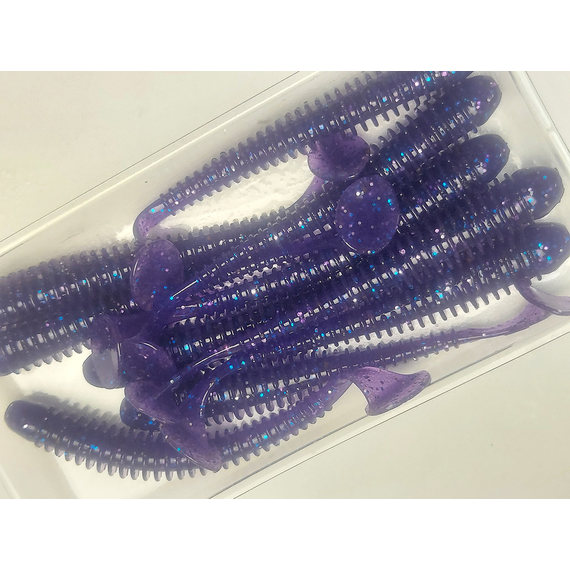 Силікон Keitech Swing Impact 3" (10 шт/упак), колір:ea#04 violet, Довжина силікону: 3" (7.6 см), Колір силікону: EA#04 Violet, фото , изображение 8