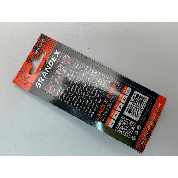 Блешня Select Grandex 14.0g 63mm #12, Вага блешні: 14г, Колір блешні: 12, фото , изображение 6