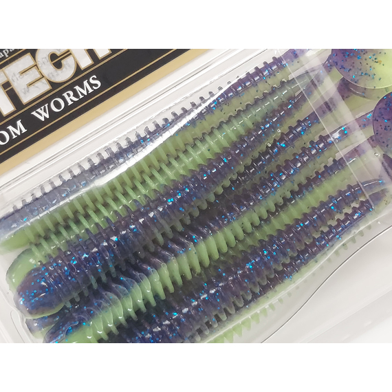 Силікон Keitech Swing Impact 3.5" (8 шт/упак), колір:pal#06 violet lime berry, Довжина силікону: 3.5" (8.9 см), Колір силікону: PAL#06 Violet Lime Berry, фото , изображение 7