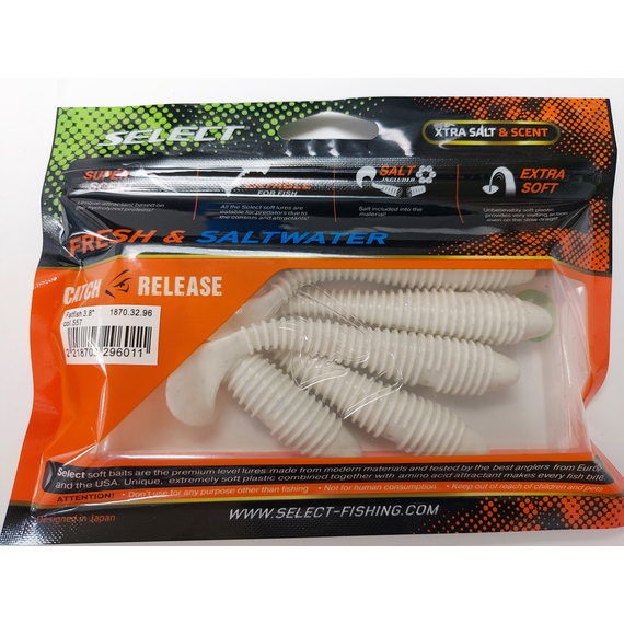 Силікон Select Fatfish 3.8" col.557 (5 шт/упак), Довжина силікону: 3.8" (9.65 см), Колір силікону: 557, фото , изображение 8
