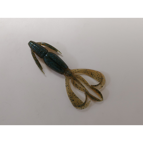 Силікон Keitech Crazy Flapper 4.4" (6 шт/упак), колір: 403 green weenie blue, Довжина силікону: 4.4" (11.2 см), Колір силікону: 403 Green Weenie Blue, фото , изображение 2