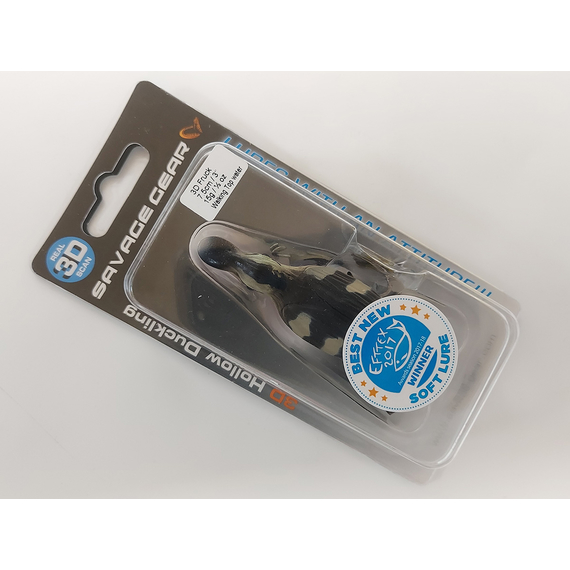 Воблер Savage Gear 3D Hollow Duckling weedless S 75mm 15g 01-Natural, Розмір/Вага: 75мм/15г, Колір воблера: Natural, фото , изображение 3