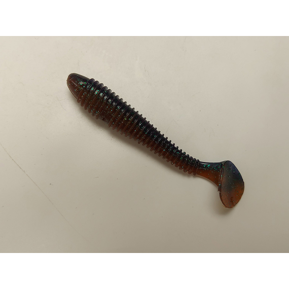 Силікон Select Fatfish 3.8" col.206 (5 шт/упак), Довжина силікону: 3.8" (9.65 см), Колір силікону: 206, фото , изображение 4