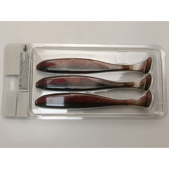 Силикон Keitech Easy Shiner 6.5" (3 шт/упак), цвет:404 red crawdad, Длина силикона: 6.5" (16.5 см), Расцветка силикона: 404 Red Crawdad, фото , изображение 11