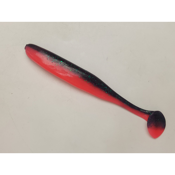 Силікон Select Easy Shad 5" #205 — їстівний віброхвіст для судака та щуки (5 шт/упак), Довжина силікону: 5" (12.7 см), Колір силікону: 205, фото , изображение 4