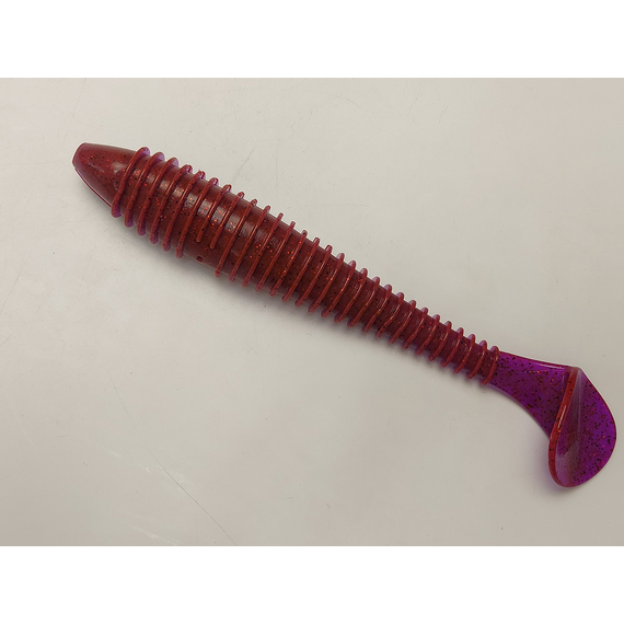 Силикон Keitech Swing Impact FAT 7.8" (2 шт/уп), цвет: pal#13 mistic spice, Длина силикона: 7.8" (19.8 см), Расцветка силикона: PAL#13 Mistic Spice, фото , изображение 5