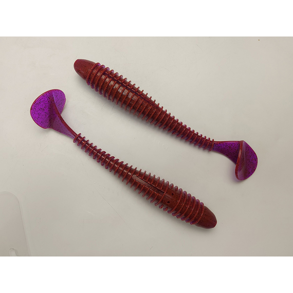 Силикон Keitech Swing Impact FAT 7.8" (2 шт/уп), цвет: pal#13 mistic spice, Длина силикона: 7.8" (19.8 см), Расцветка силикона: PAL#13 Mistic Spice, фото , изображение 7