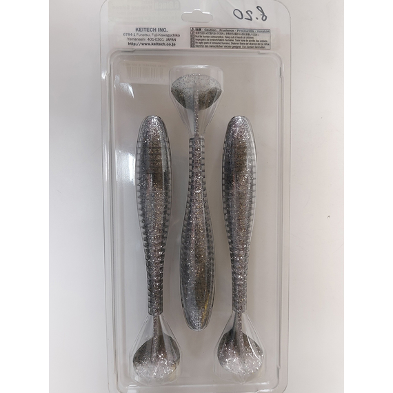 Силікон Keitech Swing Impact FAT 6.8" (3 шт/упак), колір:483 kokanee salmon, Довжина силікону: 6.8" (17.3 см), Колір силікону: 483 kokanee salmon, фото , изображение 6