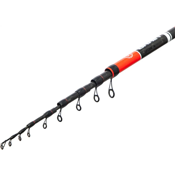 Болонське вудлище Brain Axent Carp X Bolo 5.00m 50-150g для бічного ківка (телескопічне, з кільцями) + чохол та захист на кільця, Довжина: 5m, фото , изображение 3