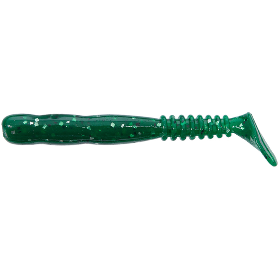 Силикон Reins Rockvibe Shad 2" 397 Motor Oil SP (20шт/уп), Длина силикона: 2.0" (5,08 см), Расцветка силикона: 397 Motor Oil SP, фото 
