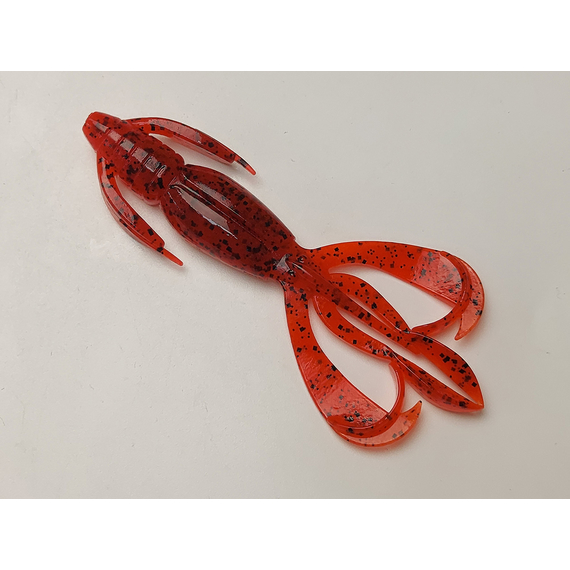 Силикон Keitech Crazy Flapper 3.6" (7 шт/упак), цвет: 407 delta craw, Длина силикона: 3.6" (9.1 см), Расцветка силикона: 407 Delta Craw, фото , изображение 2
