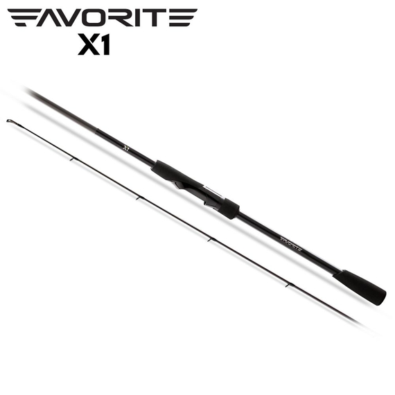 Спінінг Favorite X1.1 (New) 702L / 2.13m / 3-10g / Mod.Fast, Модель: 2.13m 3-10g, фото , изображение 3