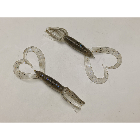 Силікон Keitech Little Spider 3.5" (5 шт/уп), колір:440 electric shad, Довжина силікону: 3.5" (8.9 см), Колір силікону: 440 Electric Shad, фото , изображение 3