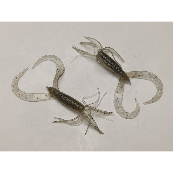 Силікон Keitech Little Spider 3.5" (5 шт/уп), колір:440 electric shad, Довжина силікону: 3.5" (8.9 см), Колір силікону: 440 Electric Shad, фото , изображение 4