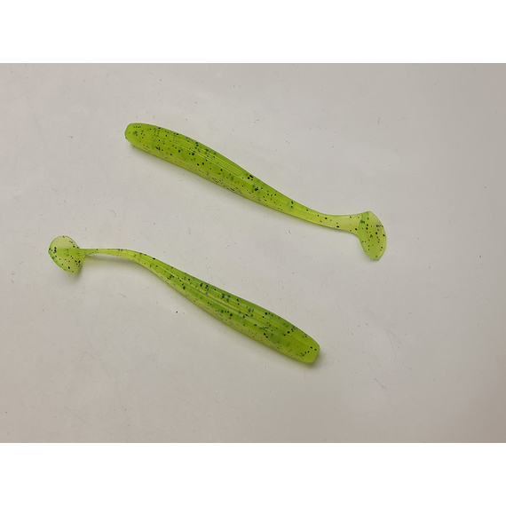 Силікон Select Easy Shad 3" #072 — їстівний віброхвіст для судака, щуки та великого окуня (5 шт/упак), Довжина силікону: 3" (7.62 см), Колір силікону: 072, фото , изображение 6