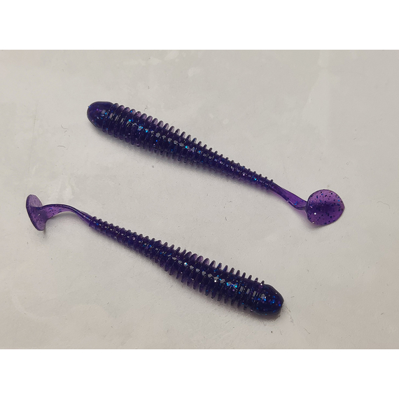 Силікон Keitech Swing Impact 3" (10 шт/упак), колір:ea#04 violet, Довжина силікону: 3" (7.6 см), Колір силікону: EA#04 Violet, фото , изображение 4
