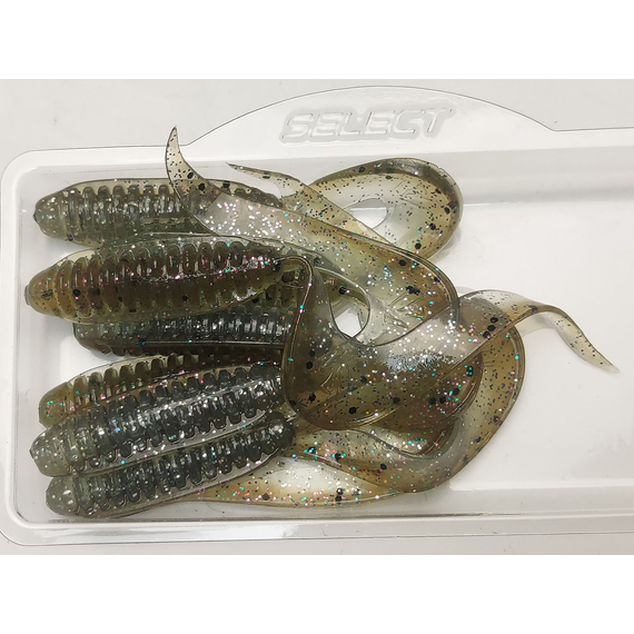 Силикон Select Freek 3.3" col.214 (7 шт/упак), Длина силикона: 3.3" (8.38 см), Расцветка силикона: 214, фото , изображение 9