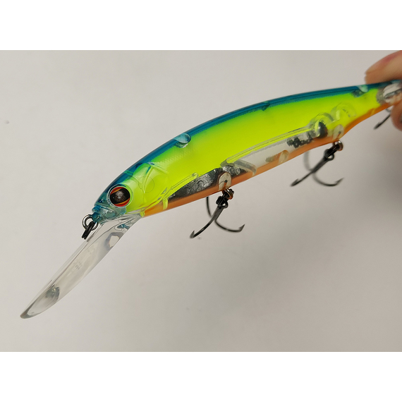 Воблер Imakatsu Diving Riprizer 110 Slow Rizer 112mm 19.0g #06 Lightning Blue, Цвет воблера: 06 Lightning Blue, фото , изображение 10