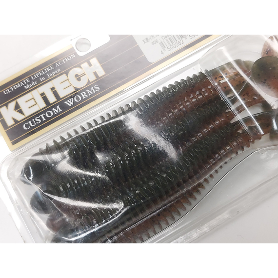 Силикон Keitech Swing Impact 4.5" (6 шт/упак), цвет:406 castaic choice, Длина силикона: 4.5" (11.4 см), Расцветка силикона: 406 Castaic Choice, фото , изображение 7