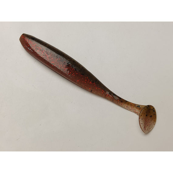 Силикон Keitech Easy Shiner 4" (7 шт/упак), цвет:404 red crawdad, Длина силикона: 4" (10.2 см), Расцветка силикона: 404 Red Crawdad, фото , изображение 4