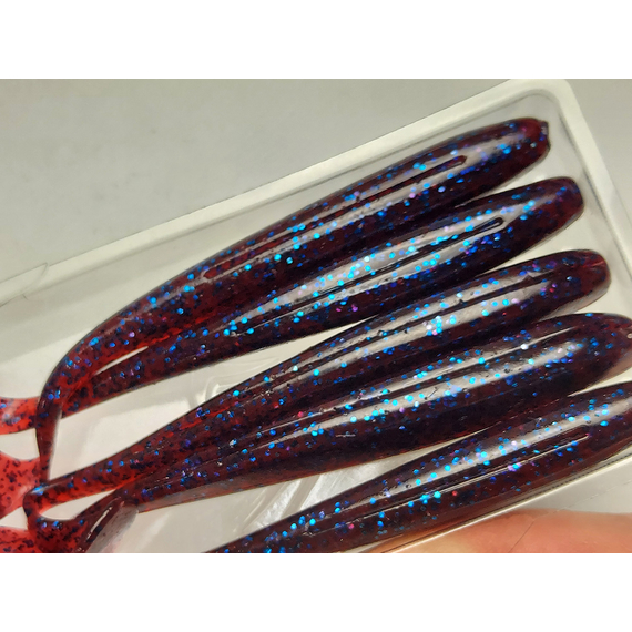 Силікон Select Easy Shad 3.5" #110 — їстівний віброхвіст для судака, щуки та великого окуня (5 шт/упак), Довжина силікону: 3.5" (8.89 см), Колір силікону: 110, фото , изображение 10