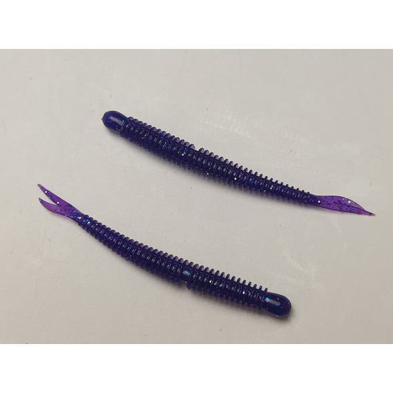 Силикон Keitech Live Impact 3" 12, цвет: ea#04 violet, Длина силикона: 3" (7.6 см), Расцветка силикона: EA#04 Violet, фото , изображение 4