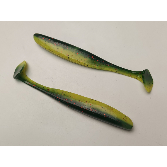 Силікон Select Easy Shad 5" #203 — їстівний віброхвіст для судака та щуки (5 шт/упак), Довжина силікону: 5" (12.7 см), Колір силікону: 203, фото , изображение 5