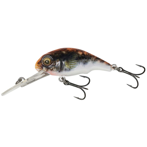 Воблер Savage Gear 3D Goby Crank Bait 40F 40mm 3.5g UV Orange, Розмір/Вага: 40мм/3.5г, Колір воблера: UV Orange, фото 