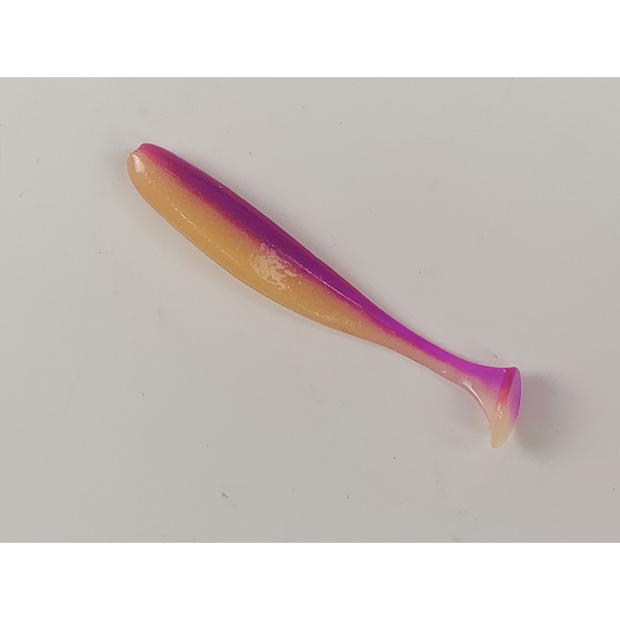 Силикон Keitech Easy Shiner 2" (12 шт/упак), цвет: pal#12 grape shad, Длина силикона: 2" (5.1 см), Расцветка силикона: PAL#12 Grape Shad, фото , изображение 3