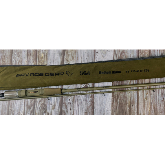 Спиннинг Savage Gear SG4 Medium Game 7'3"/2.21m 12-35g, фото , изображение 8