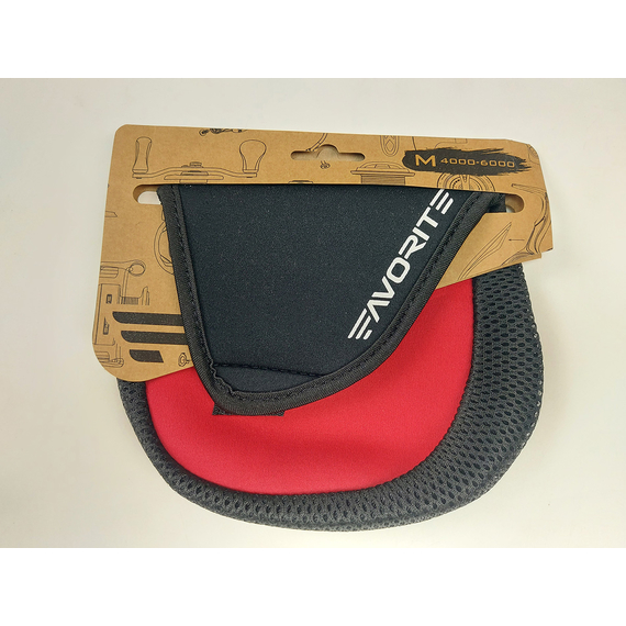 Чохол для катушки Favorite NRC-M неопрен 17x15cm size M (4000-6000), Для котушок розміром шпулі: 4000-6000, фото , изображение 4