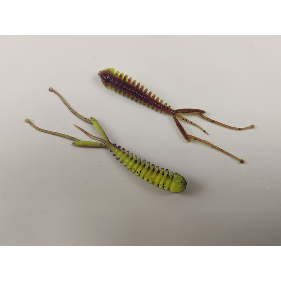 Силікон Select Toxic 2.3" col.201 (6 шт/упак), Довжина силікону: 2.3" (5.8 см), Колір силікону: 201, фото , изображение 5