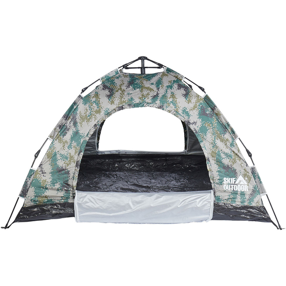 Автоматичний намет Skif Outdoor Adventure Auto I (Комуфляж), 3-місний, розмір 200x200см, Колір: Camo, Кількість місць: 3, Особливість: без зовнішнього тенту, фото , изображение 4