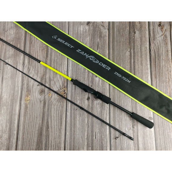 Спиннинг Select Zander ZND-702M 2.13m 6-24g Ex.Fast, Модель: 2.13m 6-24g, фото , изображение 8
