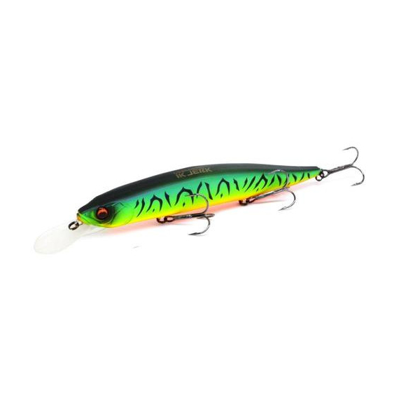 Воблер Imakatsu Gekiasa III IK Jerk 130SP 130mm 21.0g #45 Matt Hot Tiger, Колір воблера: 45 Matt Hot Tiger, фото , изображение 2
