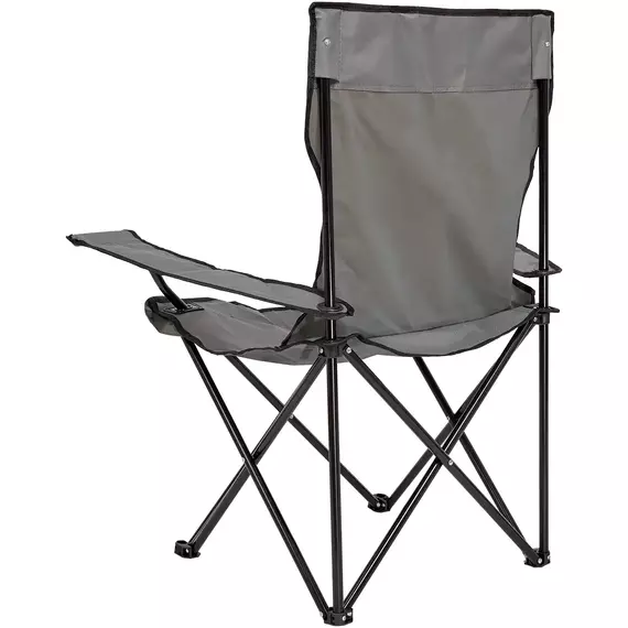 Стул раскладной SKIF Outdoor Comfort Plus (усиленный). Цвет: серый, до 120кг (с чехлом), Выберите цвет: сірий, Рекомендуем нагрузку: 120 кг, фото , изображение 3