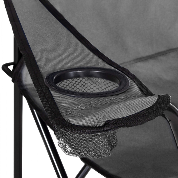 Стул раскладной SKIF Outdoor Comfort Plus (усиленный). Цвет: серый, до 120кг (с чехлом), Выберите цвет: сірий, Рекомендуем нагрузку: 120 кг, фото , изображение 6