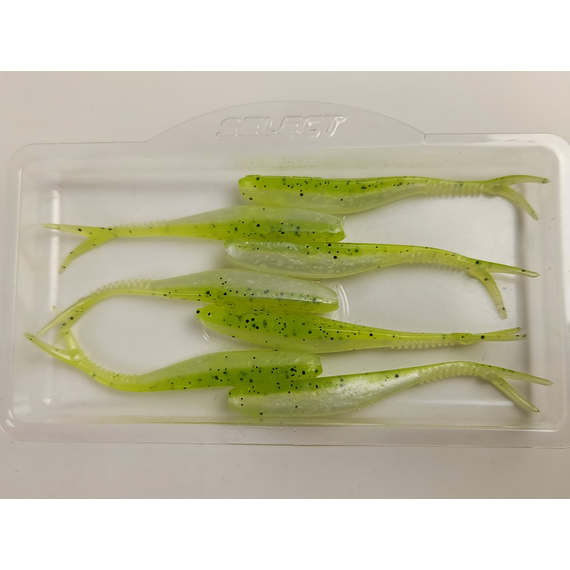 Силикон Select Victim V-Tail 2.5" #257 (7 шт/уп), Длина силикона: 2.5" (6.1 см), Расцветка силикона: 257, фото , изображение 5