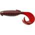 Силікон Keitech Flapper Grub 4" (7 шт/упак), колір:006 cola, Довжина силікону: 4" (10.2 см), Колір силікону: 006 Cola, фото 