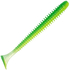 Силикон Keitech Swing Impact 3" (10 шт/упак), цвет: ea#11 limechartreuseglow, Длина силикона: 3" (7.6 см), Расцветка силикона: EA#11 Lime Chartreuse Glow, фото 