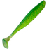 Силикон Keitech Easy Shiner 4" (7 шт/упак), цвет:424 lime chartreuse, Длина силикона: 4" (10.2 см), Расцветка силикона: 424 Lime Chartreuse, фото 
