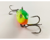 Зимовий воблер Viking Fishing Outcast Vib 50mm 10.0g #14 Green Parrot (зимова приманка для ловлі з льоду), Колір: Green Parrot, Розмір/Вага: 50мм/10г, фото , изображение 5