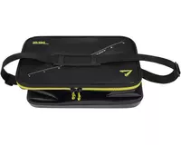 Сумка-бакан Select Folding Bakkan PRO 23L (36x24x27 см) з жорстким дном та тримачами вудлищ (Rod Holder), колір: чорний, Об'єм сумки: 23L PRO, Колір сумки: Чорний, фото , изображение 6