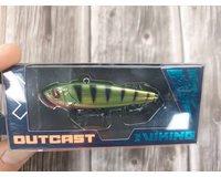 Зимовий воблер Viking Fishing Outcast Vib HV 60mm 16g #12 Metal Perch (зимова приманка для ловлі з льоду), Колір: Metal Perch, Розмір/Вага: 60мм/16г, фото , изображение 3