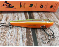 Зимовий воблер Viking Fishing Outcast Vib HV 60mm 16g #06 Yellow Back (зимова приманка для ловлі з льоду), Колір: Yellow Back, Розмір/Вага: 60мм/16г, фото , изображение 6