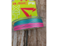 Шнур риболовний Select Basic PE 150m, 0.22mm, 30Lb/13.6kg, колір: різнобарвний, Діаметр: 0.22mm, Розмотування: 150m, Колір: мультиколор, фото , изображение 5