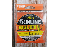 Жилка Sunline Siglon V 100м #0.8/0.148мм 2кг, Діаметр: 0.148, Розмотування: 100m, фото , изображение 2