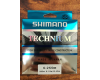 Жилка SHIMANO TECHNIUM 200m 0.255mm 6.1kg (TEC20025), Діаметр: 0.255, Розмотування: 200m, фото , изображение 4